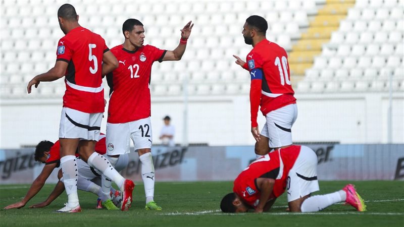لاعبو منتخب مصر
