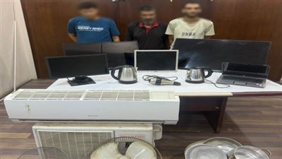 ضبط 3 متهمين بسرقة شقق سكنية في المرج 