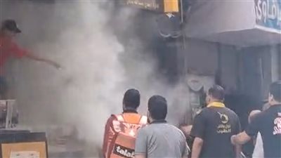 السيطرة على حريق بمطعم شهير بالمحلة في الغربية (صور)