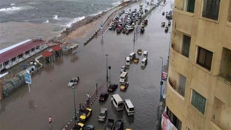 غرق شوارع الإسكندرية،
