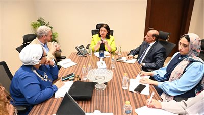 نائبة وزيرة التضامن تلتقي مدير مشروع EOSD بالوكالة الألمانية للتعاون الدولي