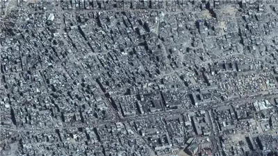 أرض متفحمة ورائحة دم، صور توثق ماذا وجد أهالي غزة بعد عودتهم إلى شمال غزة