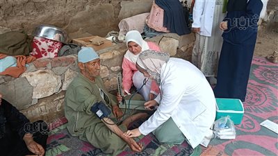 بعد نشر فيتو استغاثته، تحرك عاجل من صحة المنوفية بشأن حالة العم محروس (صور)