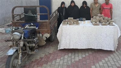 ضبط 3 سيدات وشخصين سرقوا شقة سكنية وأشعلوا النار بها في مطروح