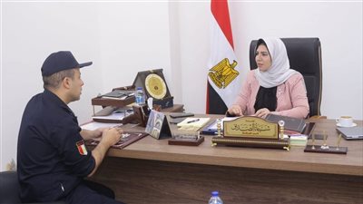 نائب محافظ دمياط تبحث جهود تشغيل نقاط الإطفاء بمشروعات 