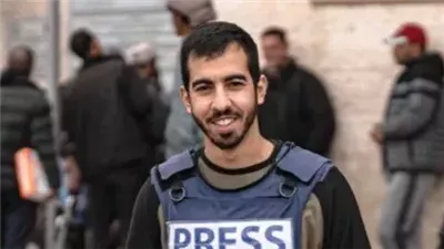 شهيد الغدر، لحظة تشييع جثمان الصحفي الفلسطيني صالح الجعفراوي 