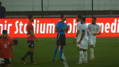 شوط أول سلبي بين منتخب مصر الثاني والبحرين 