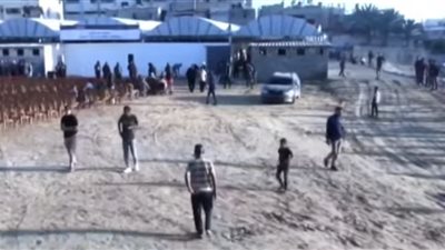 بث مباشر، استعدادات تسليم الأسرى الإسرائيليين إلى الصليب الأحمر