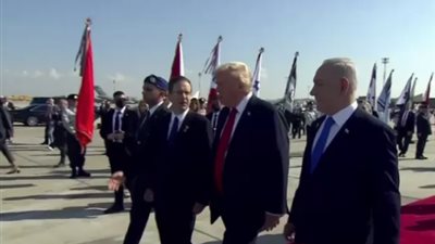 ترامب يغادر مطار بن جوريون متجهًا إلى شرم الشيخ لحضور قمة السلام