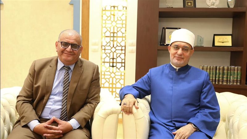 مفتي الجمهورية يستقبل