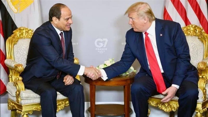 السيسي وترامب، فيتو