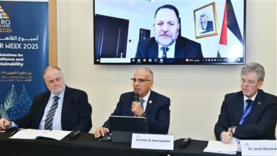 وزير الري: القطاع الخاص المصري مستعد للمشاركة في إعادة بناء البنية المائية في فلسطين 