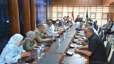 نائب محافظ الدقهلية يترأس الاجتماع التنسيقي لمشروع ازدواج خط السكة الحديد المنصورة–دمياط