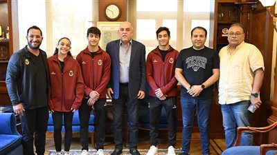 الصيد يكرم أبطال الجمباز بعد تألقهم في بطولتي البحر المتوسط وأفريقيا