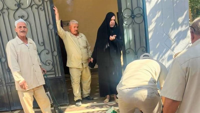 ضبط شخص يرتدي نقابًا