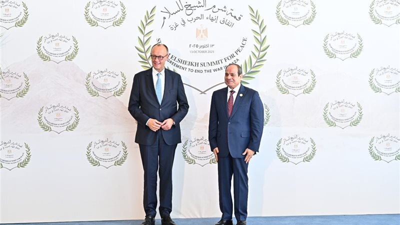 الرئيس السيسي والمستشار