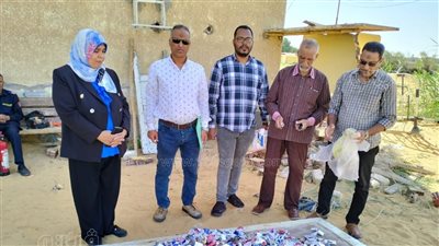 إعدام 400 علبة سجائر مهربة جمركيًا بالوادي الجديد