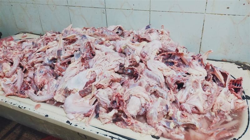 ضبط دواجن فاسدة في