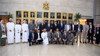 وزير الخارجية يلتقي وفد نموذج محاكاة برلمان الشباب العربي (صور)