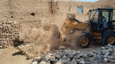 استرداد 2612 فدانًا أملاك دولة وإزالة 115 حالة تعد بأسيوط