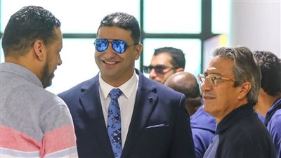 بعثة المصري تصل إلى مطار معيتيقة بالعاصمة الليبية طرابلس (صور)