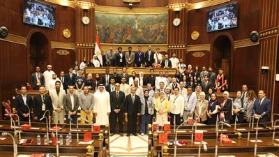 الشباب العربي يزور مجلس الشيوخ ضمن فعاليات نموذج محاكاة البرلمان