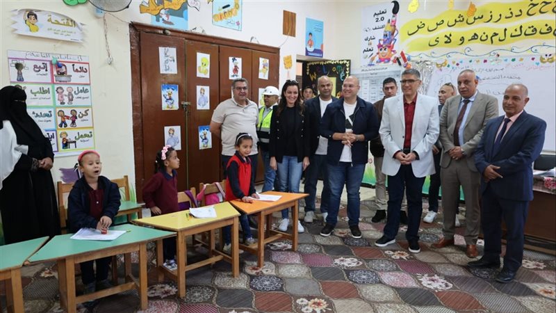 محافظ الجيزة في زيارة