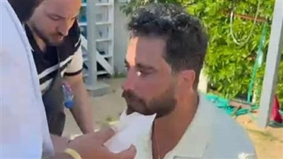 إصابة معتصم النهار خلال تصوير فيلم 