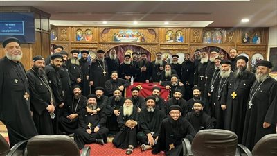 الأنبا مرقس يترأس ختام سيمينار كهنة الشباب بإيبارشية شبرا الخيمة