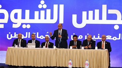 رئيس حماة الوطن يعقد اجتماعا مع أعضاء الحزب المعينين بمجلس الشيوخ