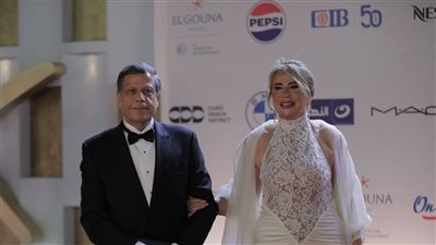 إيناس الدغيدي وزوجها الأبرز، عرسان الوسط الفني يتألقون على ريد كاربت مهرجان الجونة (صور)