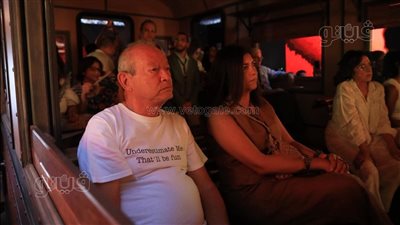 مهرجان الجونة، نجيب وسميح ساويرس يفتتحان معرض 