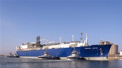 ميناء دمياط يستقبل سفينة التغويز 