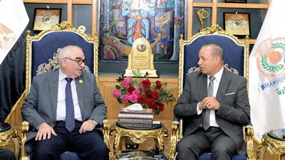 جامعة المنصورة تبحث مع هيئة قضايا الدولة تعزيز التعاون المشترك