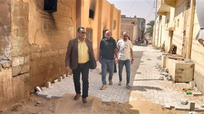 الوادي الجديد تعلن رفع كفاءة شوارع باريس بتكلفة 5 ملايين جنيه