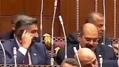 على طريقة مرجان أحمد مرجان، موقف كوميدي لـ ياسر جلال من داخل مجلس الشيوخ (فيديو) 