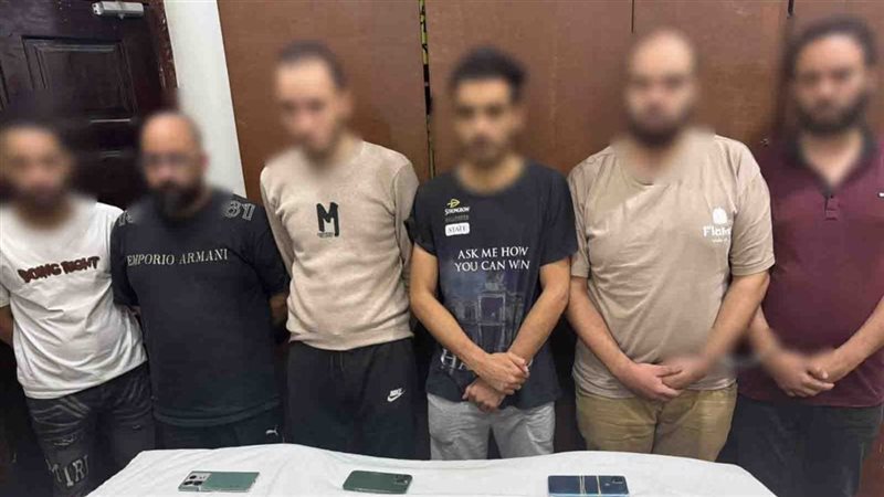 ضبط المتهمين