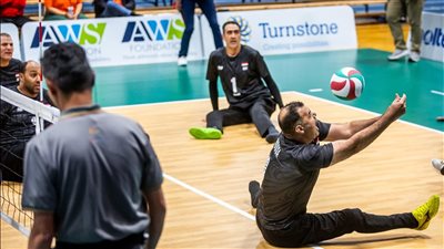 منتخب الكرة الطائرة جلوس يهزم البرازيل ويتوج بطلا لكأس العالم