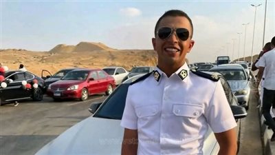 اليوم، تشييع جثمان معاون مباحث الإسماعيلية بعد وفاته في حادث أثناء توجهه لعمله