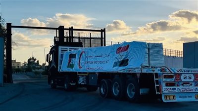  قافلة زاد العزة 53 تحمل 8500 طن مساعدات إغاثية شاملة إلى الأشقاء الفلسطينيين (صور)