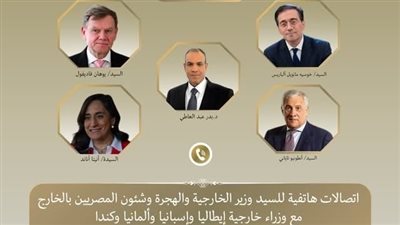 تحرك دبلوماسي واسع لوزير الخارجية لبحث جهود إعادة إعمار غزة