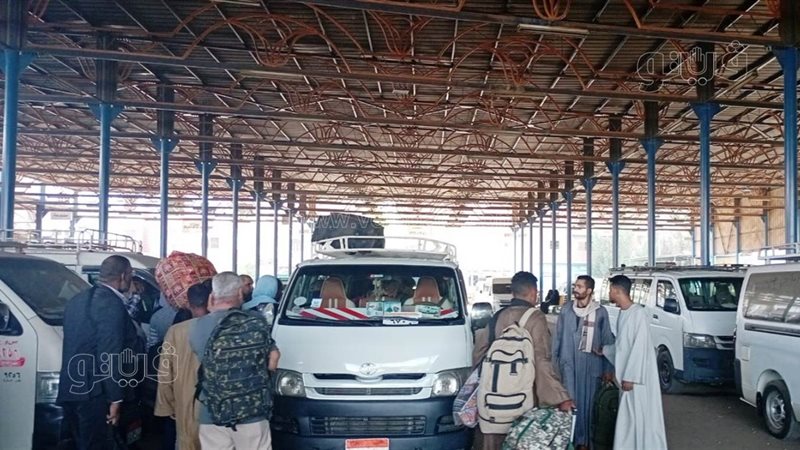 موقف السرفيس فى اسوان