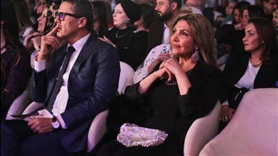  نادية مصطفى وهاني البحيري يشهدان مهرجان الموسيقى العربية (صور)