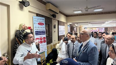 يوفر 3500 فرصة عمل، محافظ القليوبية يفتتح ملتقى توظيفي بمشاركة 35 شركة 