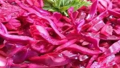 قيمته الغذائية عالية، طريقة عمل مخلل الكرنب الأحمر 
