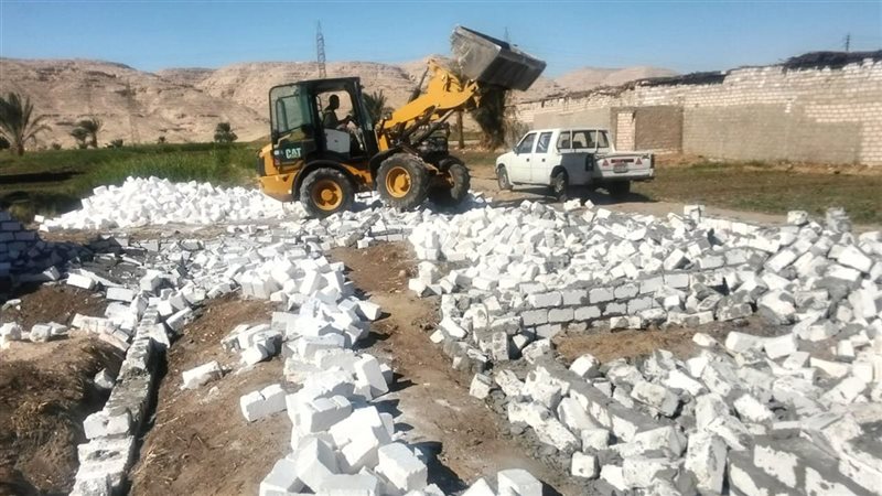 حملة إزالة بأسيوط،