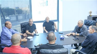 أبو ريدة يناقش مع التوأم استعدادات منتخب مصر لأمم أفريقيا والمونديال (صور)