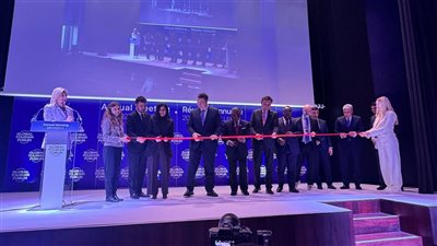 شريف فتحي يشارك في افتتاح الاجتماع السنوي لمنتدى السياحة العالمي ببروكسل 