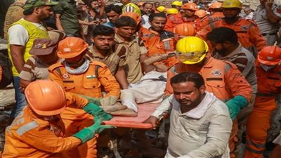 مصرع وإصابة 14 شخصا فى حريق بمبنى سكنى فى الهند