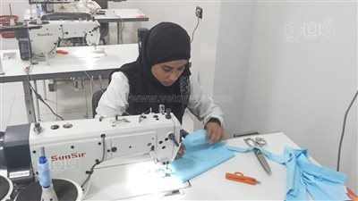 بدء التشغيل الفعلي لورشة تصنيع زيّ السلامة المهنية للعاملين بمياه الأقصر